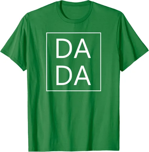 Vista 3 de DADA - Camiseta a juego para el primer día del padre, regalo para papá y mamá, Negro, S