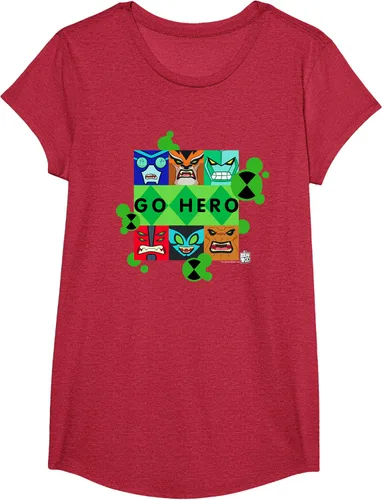 Vista 60 de Ben 10 Go Hero - Camiseta, Azul / Patchwork, S