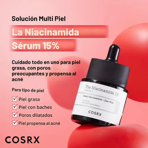 Vista 2 de COSRX Suero facial de niacinamida al 15%, 0.67 onzas líquidas, suero minimizador de poros para cara, tono de piel uniforme, cuidado de la piel