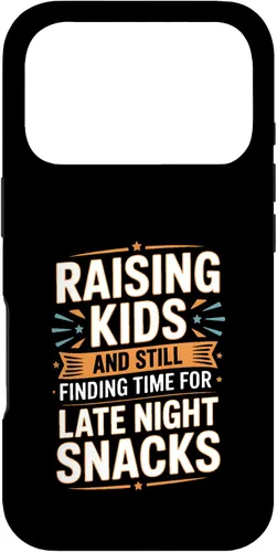 Vista 30 de Raising Kids and Still Finding Time for Late Night Snacks Case for iPhone 17