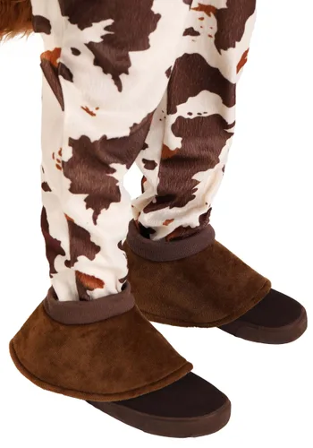 Vista 7 de Disfraz Deluxe de Caballo Marrón Manchado para Niños Multicolor