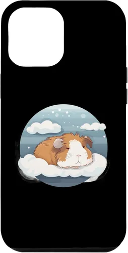Vista 6 de iPhone 15 Cute sleeping Guinea pig for a Guinea pig lover breeder Case