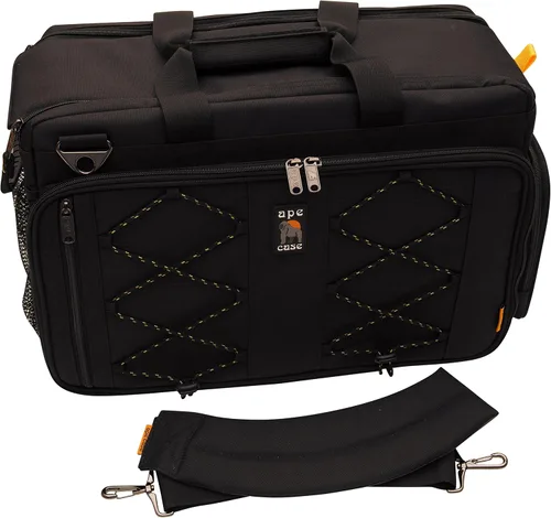 Vista 5 de Pro ACPRO1200 - Funda mediana para cámara réflex digital y cámara de vídeo, color negro