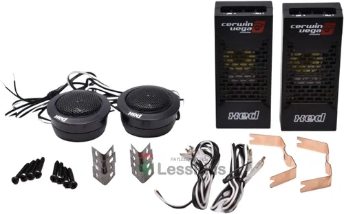 Vista 8 de CERWIN-VEGA! XED650C 6.5" 300W 2-Way Car Audio Componente Altavoces 4Ω