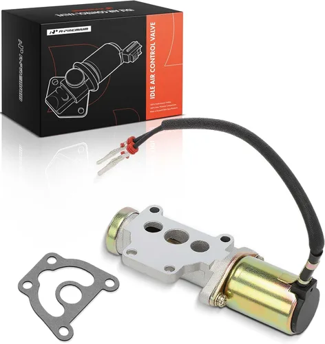 Vista 10 de Válvula de control de aire en ralentí de inyección de combustible A-Premium Compatible con Nissan D21 1990-1994, Pickup 1995-1997 2.4L, Reemplazo#