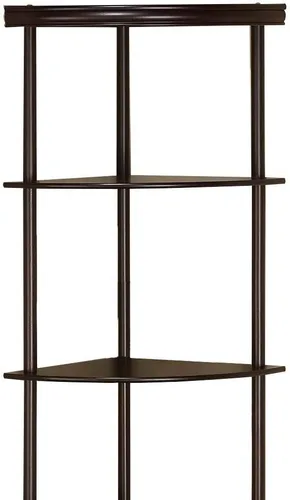 Vista 4 de Coaster Furniture – Estantería con cuña para esquina