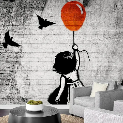 Vista 44 de wall26 - Pintura de arte abstracto marrón y beige - Mural de pared extraíble Papel pintado autoadhesivo grande - 66x96 pulgadas