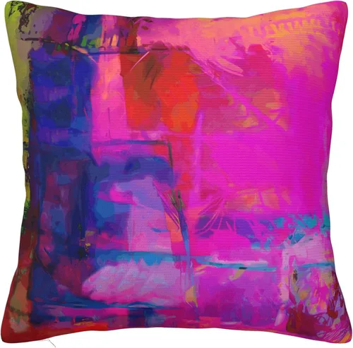 Vista 19 de Paquete de fundas de almohada de gel de sílice para sofá, hogar, cama, sala de estar, fundas de almohada decorativas de 16 x 16 pulgadas