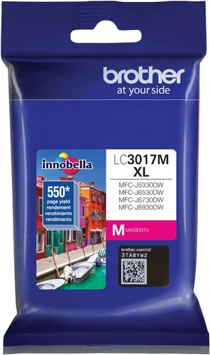 Vista 14 de Brother Printer LC30173PK Paquete de 3 cartuchos de tinta de alto rendimiento XL - 1 unidad: tinta cian/magenta/amarillo