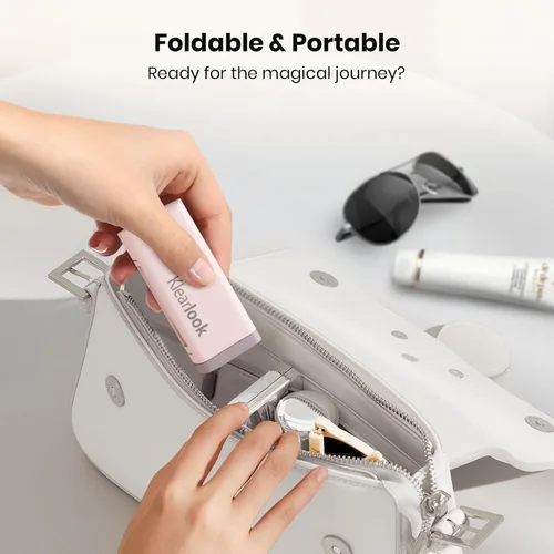 Vista 6 de Klearlook - Paquete de 2 soportes universales para teléfono de avión, soporte giratorio de 360° para mesa y escritorio de bandeja de avión, soporte