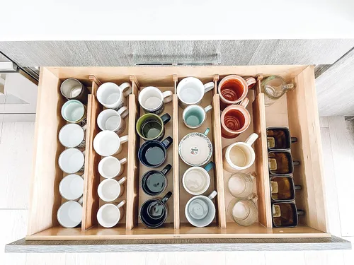 Vista 13 de Lipper International. Set de 2 divisores profundos de bambú para cajón de cocina., otro, Marrón, 2
