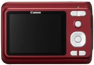 Vista 2 de Canon PowerShot A480 - Cámara digital de 10 MP con zoom óptico de 3.3X y LCD de 2.5 pulgadas (rojo oscuro) (renovado)