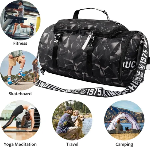 Vista 3 de GGOV Bolsas deportivas unisex para adultos
