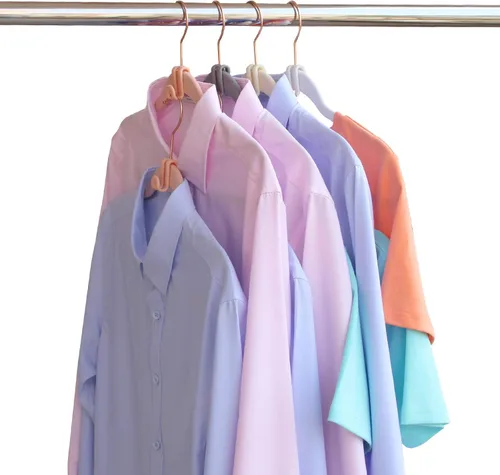 Vista 5 de Ganchos para colgar ropa, clips extensores para colgar ropa, accesorio de perchas, no apto para perchas de madera, resistente ahorro de espacio