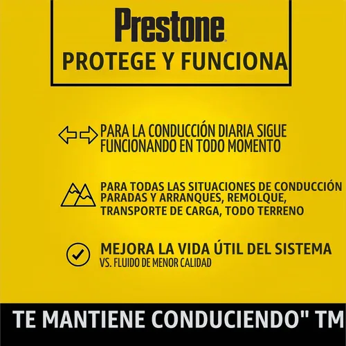 Vista 5 de Prestone Fluido de dirección asistida, 12 onzas, paquete de de 1