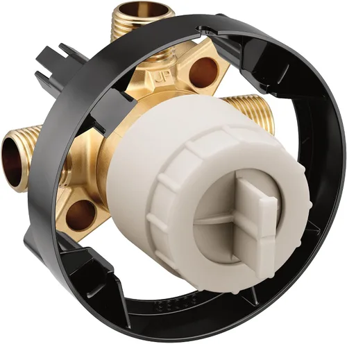 Vista 3 de Moen U130CI M-CORE Válvula mezcladora de ducha de 3 puertos con conexiones CC/IPC