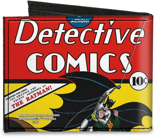 Vista 2 de Buckle-Down Lienzo Bi-fold Billetera-Clásico Detective Comics Problema #27 F