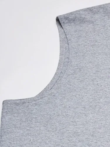 Vista 3 de Carhartt Men's Big & Tall Relaxed Fit Heavyweight Sleeveless Pocket T-Shirt