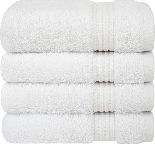 Vista 92 de Cotton Paradise Juego de 2 toallas turcas de 100 % algodón, suaves, absorbentes, de secado rápido, juego de 2 toallas de baño de 35 x 70 pulgadas