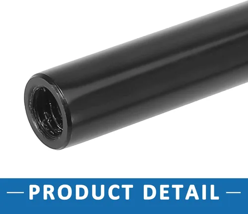Vista 7 de Extensor de perilla de palanca de cambios de 3 pulgadas M10X1.25 para Honda Civic 1989-2018 aleación de aluminio negro