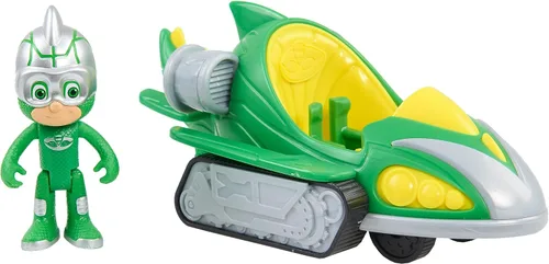 Vista 6 de PJ Masks Turbo Blast Vehicles - Figura de búho, Catboy, Azul