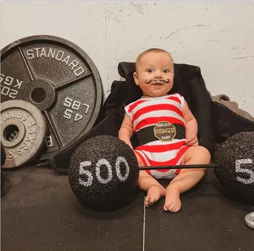 Vista 2 de Singcoco Disfraz de niño recién nacido, accesorios para fotos de bebé, ropa de boxeador