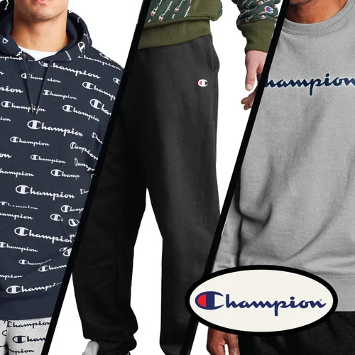 Vista 3 de Champion Sudadera con capucha para hombres grandes y altos, sudadera de forro polar de gran