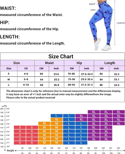 Vista 7 de Yaavii Leggings sin costuras con teñido anudado para mujer, cintura alta, entrenamiento, gimnasio, yoga, control de abdomen, levantamiento
