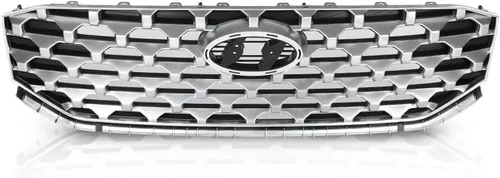 Vista 15 de PIT66 Conjunto de parrilla delantera cromada compatible con Sonata 2011 2012 2013 HY1200154 863503S100