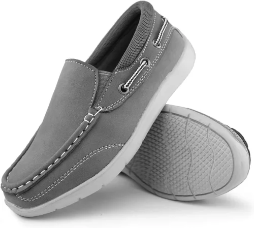 Vista 4 de Hawkwell Mocasines para niños, estilo informal, para la escuela (tallas chicas)