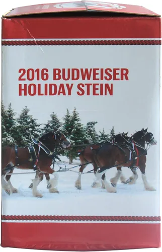 Vista 5 de Budweiser Humpen, jarra para cerveza Holiday Stein, 31oz, 2016