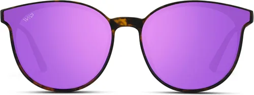 Vista 2 de WearMe Pro - Gafas de sol modernas redondas de moda para mujer
