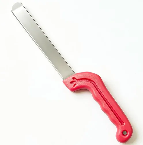 Vista 5 de Tinsow Florist Cuchillo de corte profesional para cuchillos de bloque de espuma de flores para ladrillos de bloque de espuma floral (naranja)