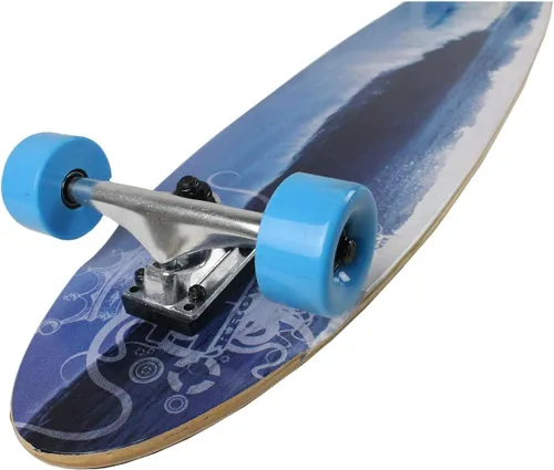Vista 3 de Krown City Surf - Patineta larga de 9 x 46 pulgadas