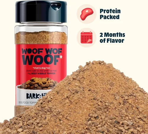 Vista 3 de Barkbox Bada Bing Alimento Seco para Perros de Res, Complementos con Alto Contenido de Proteínas e Ingredientes Limitados Potenciador de Comidas