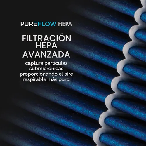 Vista 5 de Filtro de aire de cabina HEPA PureFlow PC99374HX Compatible con Nissan Versa 2020-2025, 2017-2025 Kicks