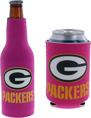 Vista 113 de Soporte aislante para latas y botellas de fútbol americano enfriador de bebidas Huggie (Nueva Orleans (Saints) - Negro) Nueva Orleans (Santos)