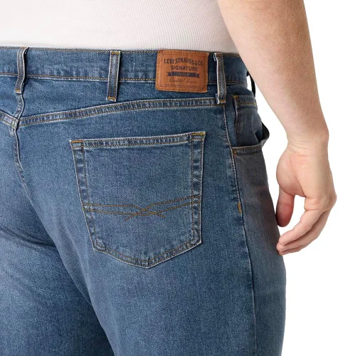 Vista 4 de Por Levi Strauss & Co. Gold Label - Pantalones de mezclilla para hombre con corte de bota