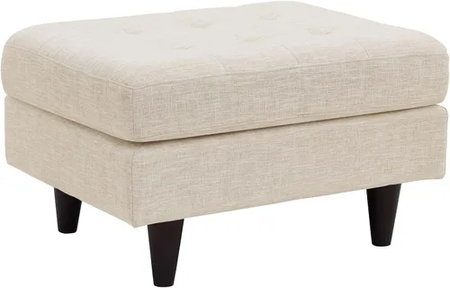 Vista 14 de Modway EEI-1547-DOR Empress Mid-Century - Sofá biplaza tapizado de tela en gris