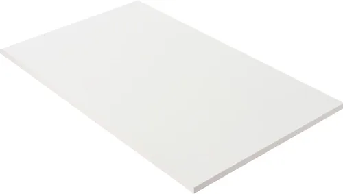 Vista 34 de 36x20 pulgadas Mesa Negra Universal, Escritorio Sólido de Una Pieza, Encimera Reversible de Melamina, Dobles Escritorios, L-Escritorio DIY