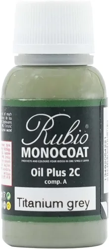 Vista 38 de Rubio Monocoat Muestra de Tinte y Acabado para Madera - Niebla 5% Aceite Plus Parte A Aceite de linaza para madera de secado rápido y ecológico