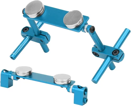 Vista 3 de Plplaaoo Kit de 2 piezas de montaje magnético invisible a control remoto - Soporte de carcasa invisible de aleación de aluminio ligero para HSP 1/10