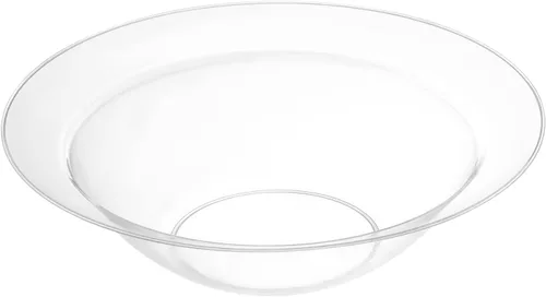 Vista 7 de Pack de 40 tazones desechables de helado y postre de plástico duro transparente de 5 onzas, de peso pesado y clase premium
