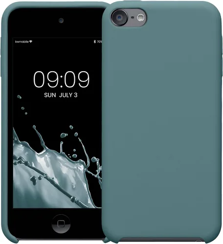 Vista 5 de kwmobile Funda de silicona TPU compatible con Apple iPod Touch 6G / 7G (6ª y 7ª generación) - Funda protectora suave y flexible - Arctic Night