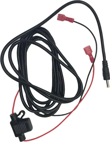 Vista 5 de Barehill Cable blindado resistente a roedores con clips de cocodrilo, cable de metal envuelto en resorte de 12 V CC 20 AWG, compatible con Tactacam