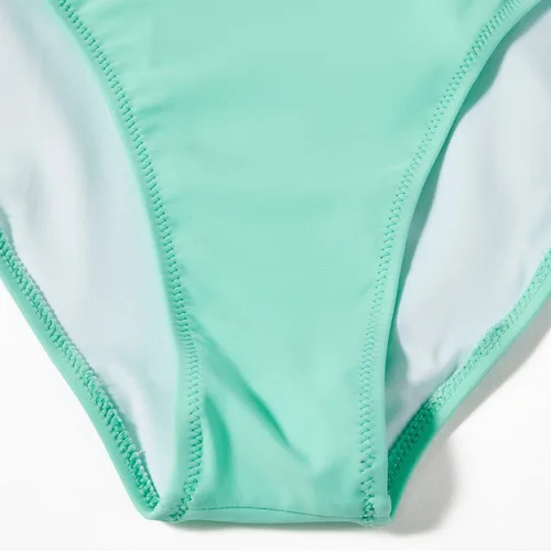 Vista 58 de MOOSLOVER Traje de baño de dos piezas con corte alto y cintura alta para mujer