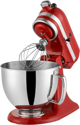 Vista 2 de Cuenco mezclador de acero inoxidable de 5 cuartos compatible con batidoras de pie de cabeza inclinable KITCHENAID de 4.5 cuartos (4.3 L) y 5 cuartos
