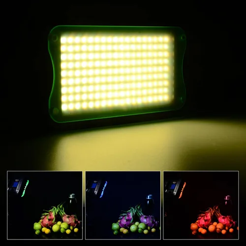 Vista 5 de VILTROX VL-162T CRI95+ Luz LED para vídeo y cámara de fotos portátil, regulable, para cámara réflex digital con batería, cargador, alto brillo, 3300