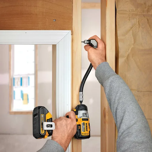 Vista 2 de DeWalt dwarafs ángulo derecho Flex Shaft, 12 pulgadas