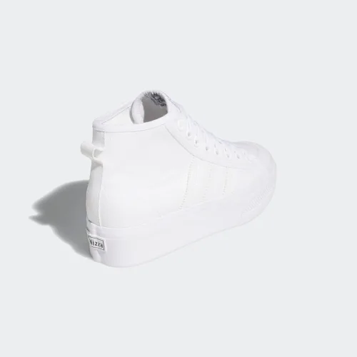 Vista 7 de adidas Originals Tenis Nizza Platform Mid para mujer